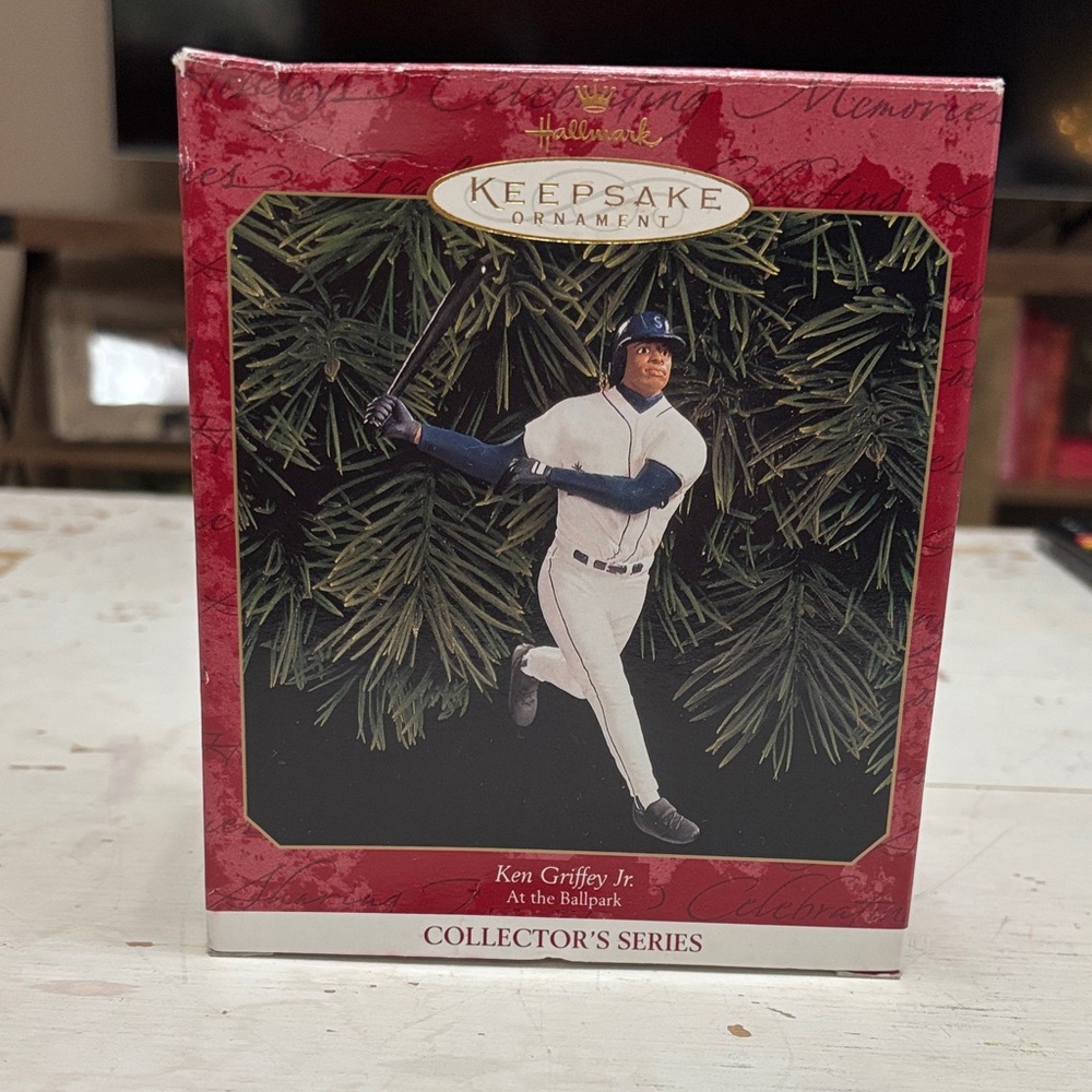 Hallmark 1999 Keepsake Ornament of Ken Griffey Jr. at the Ballpark